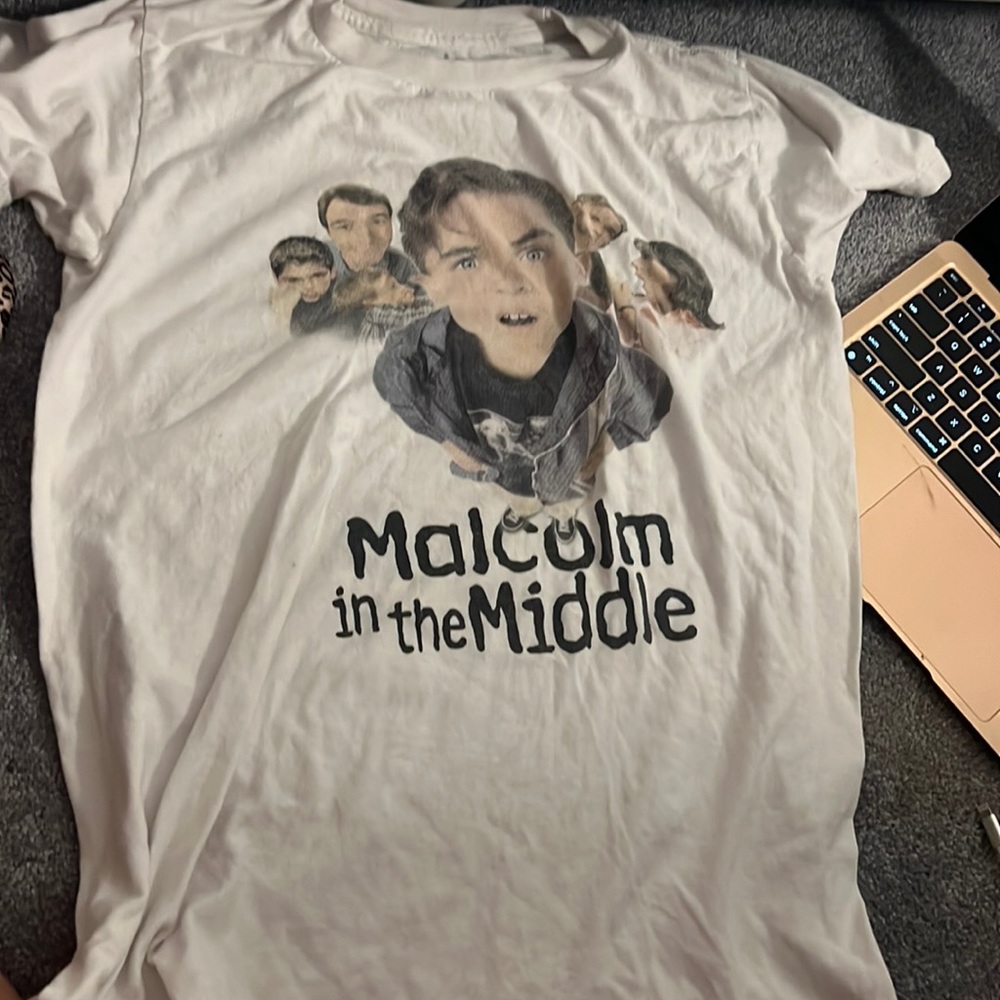 vintage malcom in the middle t shirt